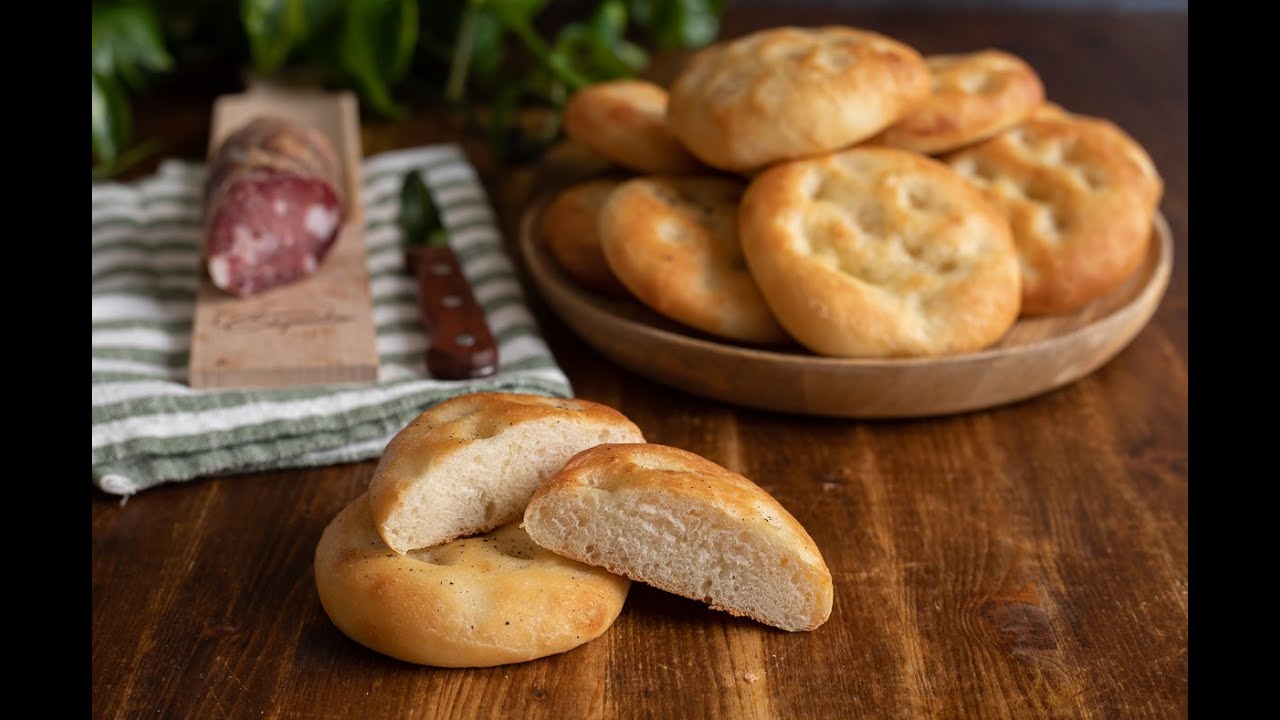 Focaccine morbide all'olio