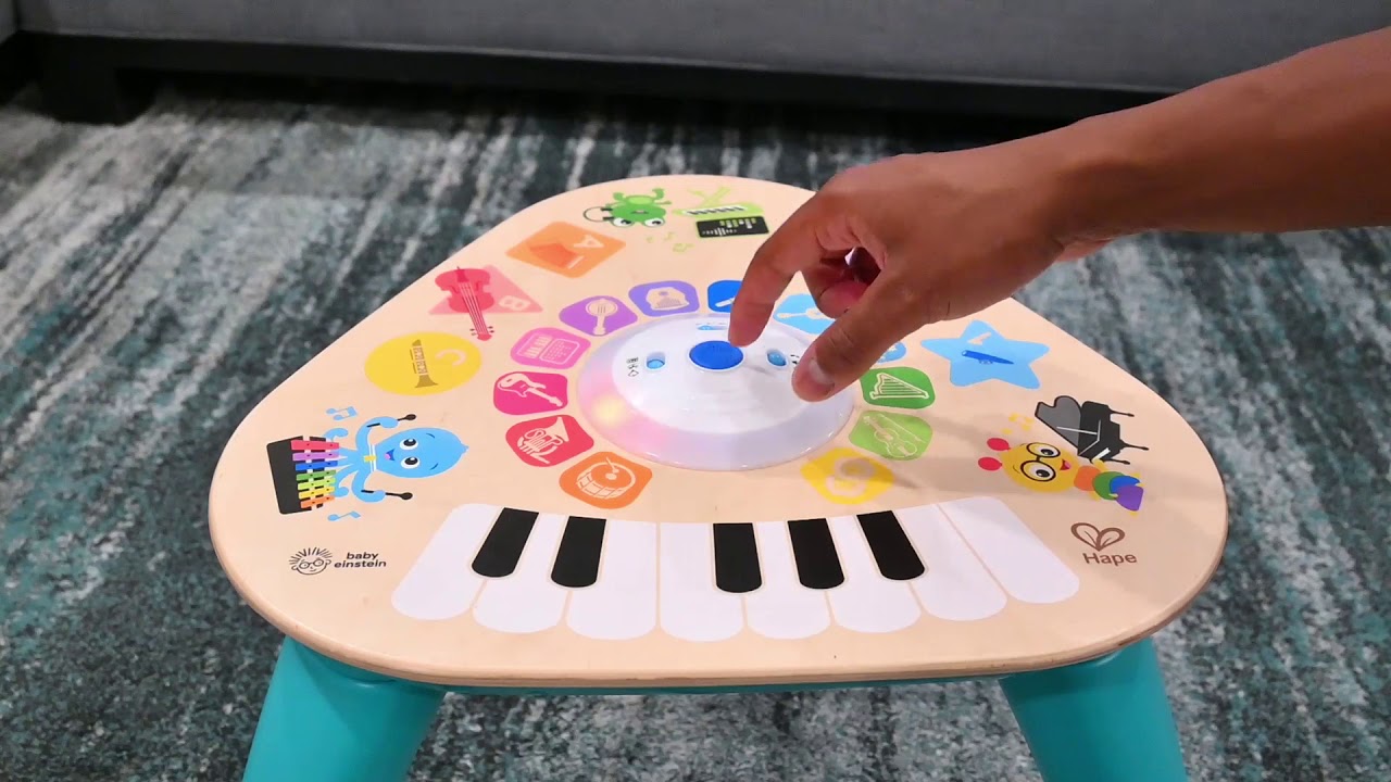 Baby Einstein Clever Composer Tune Table Magic Touch Activity Toy DEMO
