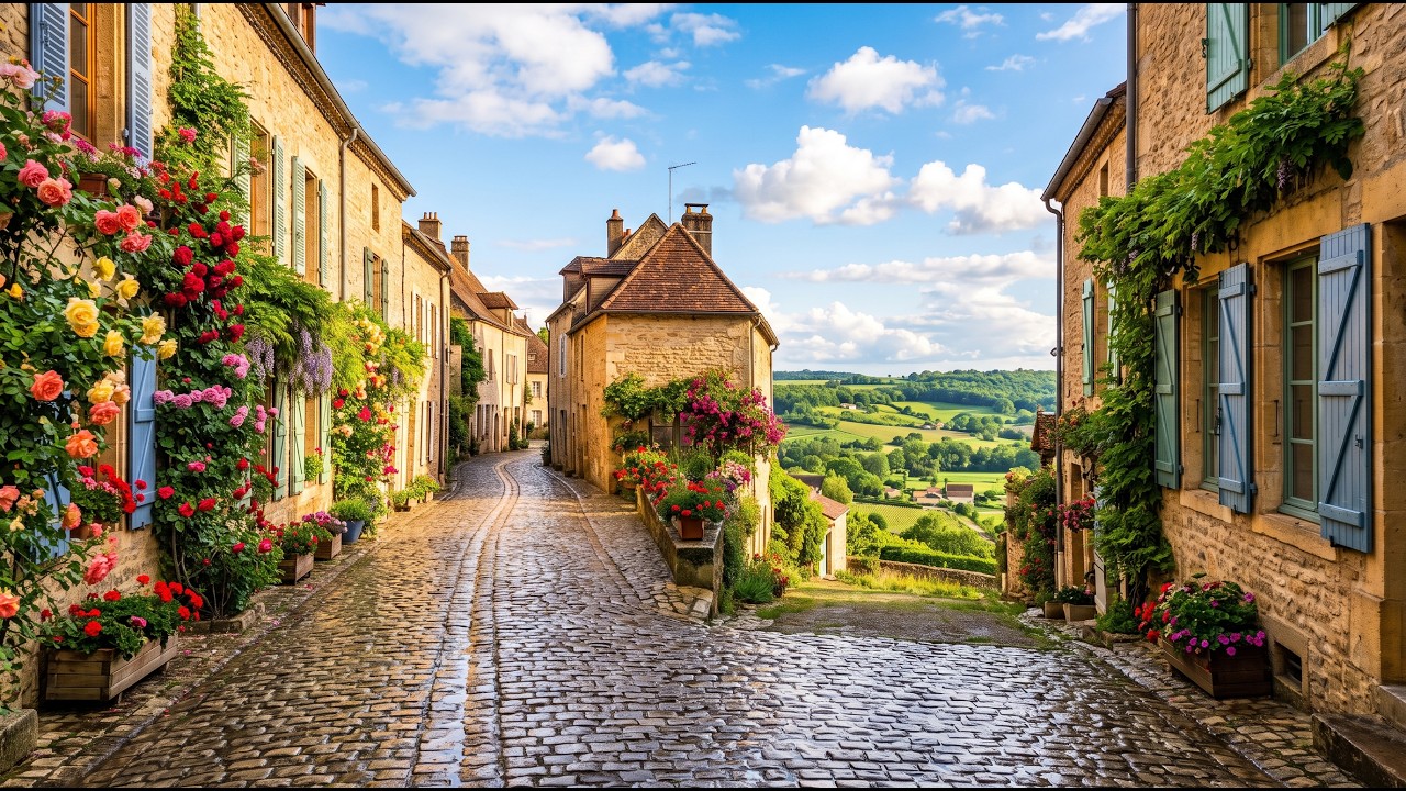 France's Sweetest Medieval Village | Flavigny-sur-Ozerain 4K Walking Tour