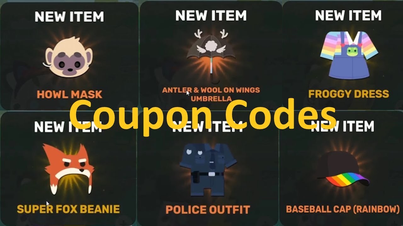Super Animal Royale working coupon codes October 2024