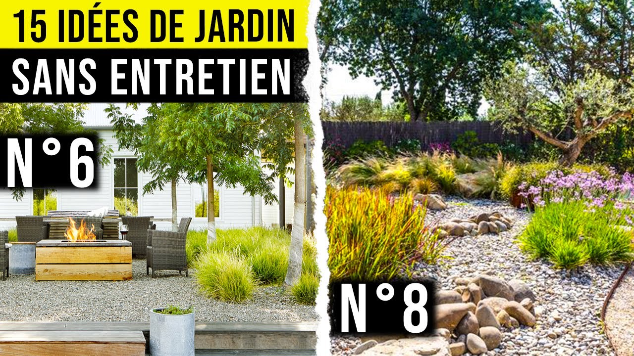 15 Id&eacute;es de Jardin SANS ENTRETIEN ! (+ des Plantes SANS Arrosage)