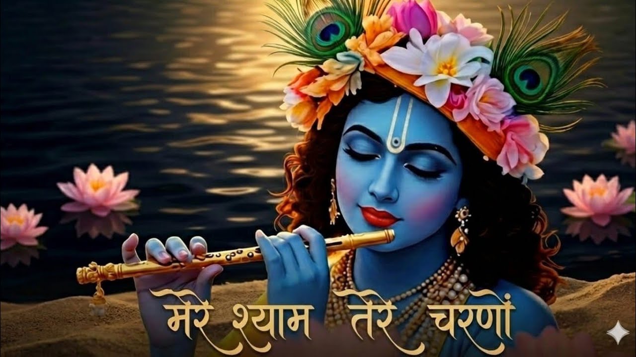 Mere shyam Tere charanon bhajan#ek bar aur sunao jismein vah kam kar Dil aur man donon hi khush ho j