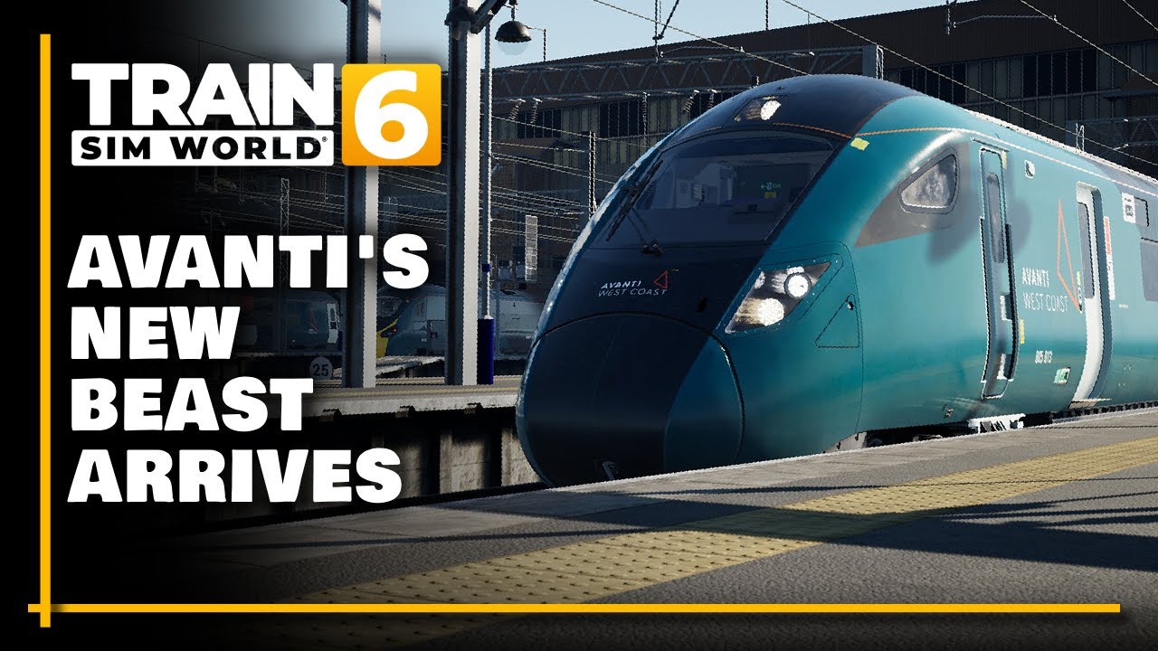 Новый поезд Avanti покоряет Train Sim World 6! | Обновление WCML для класса 805