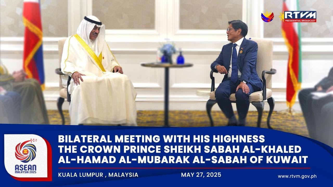 Bilateral Meeting: Sheikh Mishal Al-Ahmad Al-Jaber Al-Sabah, Crown Prince of Kuwait