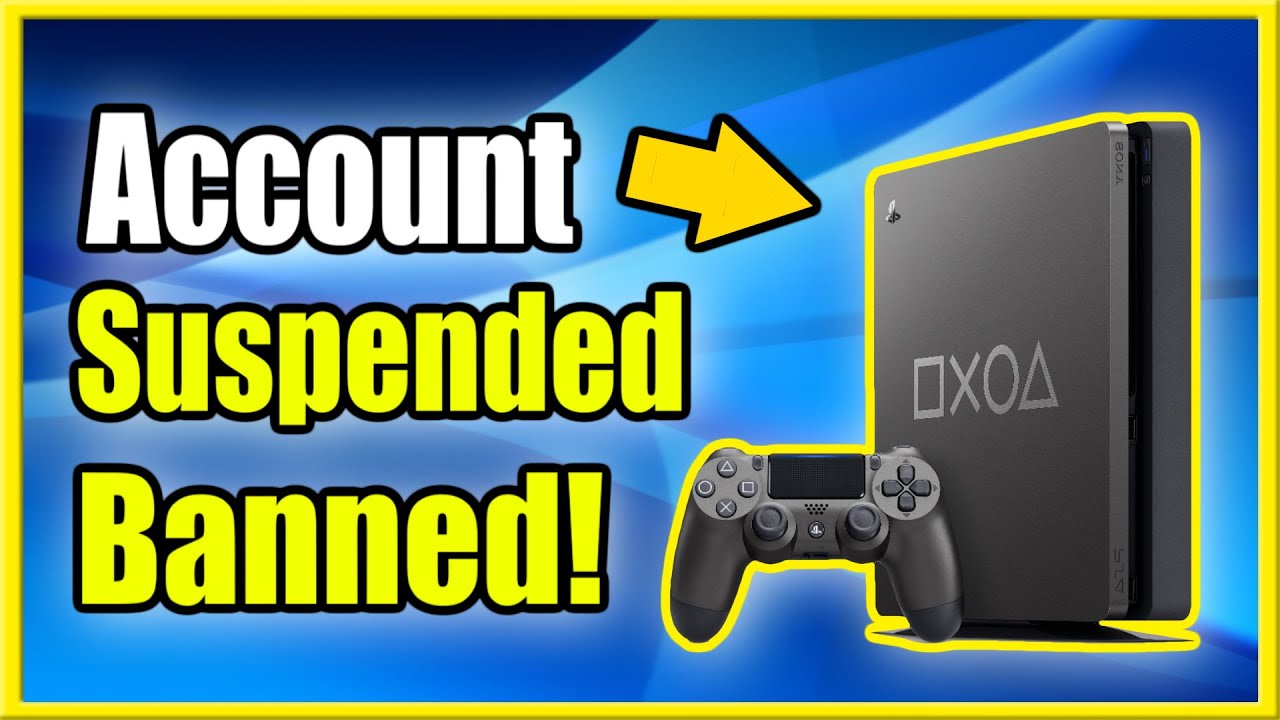 Когда ваша учетная запись PS4 приостановлена ​​или заблокирована (код ошибки PS4 WS-37337-3)