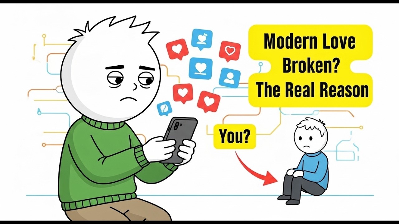Modern Love Is BROKEN (Why Everyone is Swiping While Holding Hands) Psychology Explained