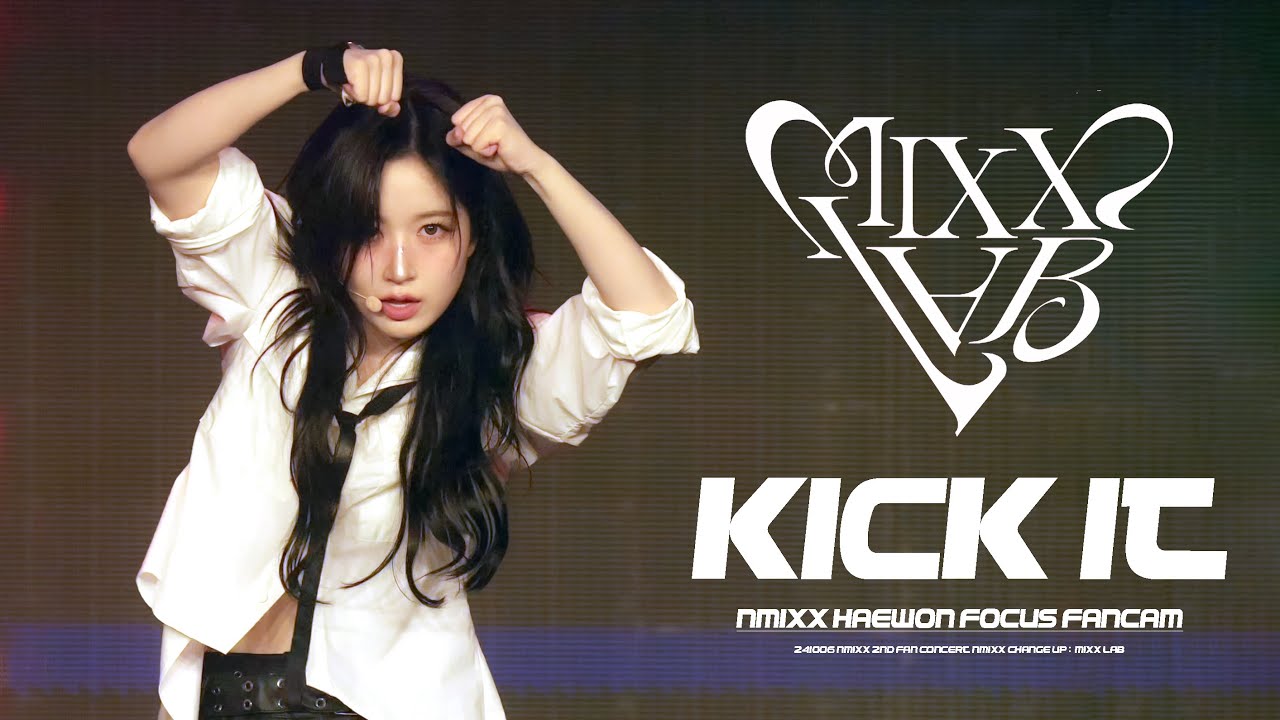 NMIXX 2ND FAN CONCERT NMIXX CHANGE UP：MIXX LAB Day3- 영웅(英雄；Kick it) 엔믹스 해원 직캠 (NMIXX HAEWON FOCUS)