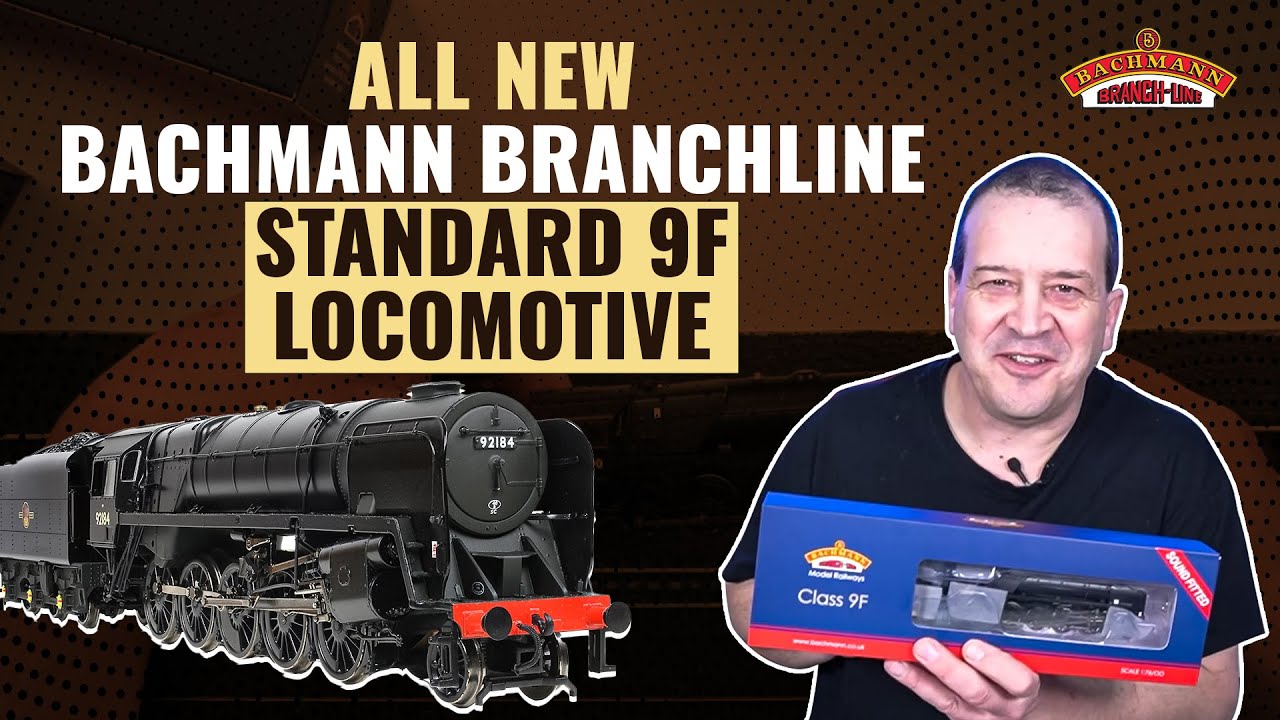 Совершенно новый локомотив Bachmann Branchline Standard 9F | Распаковка и обзор