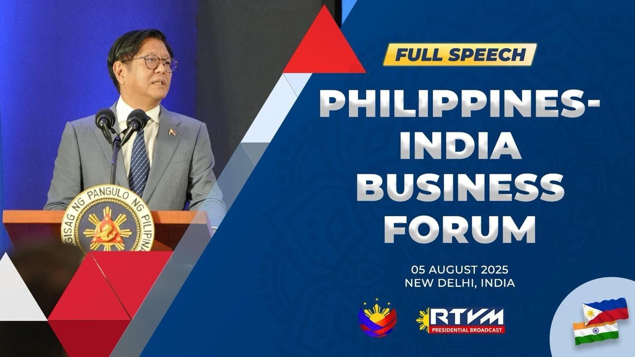 Philippines-India Business Forum (Speech)