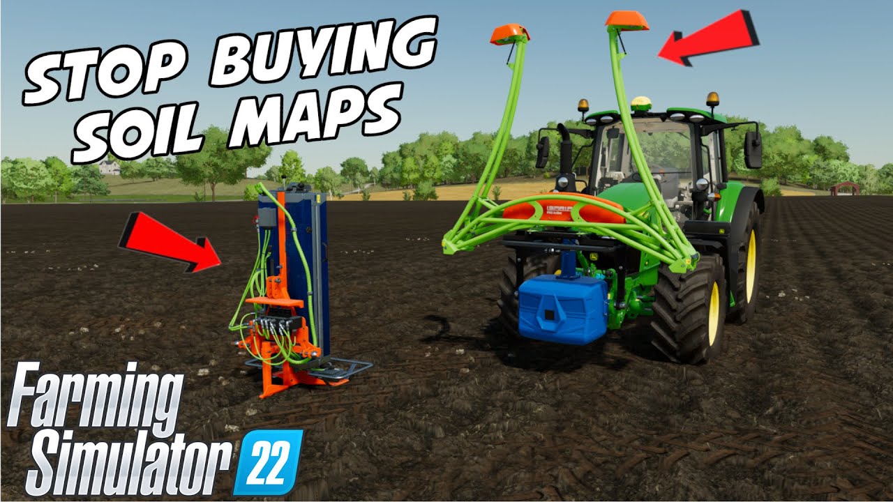 Large Diameter Soil Sampler For Console | Farming Simulator 22