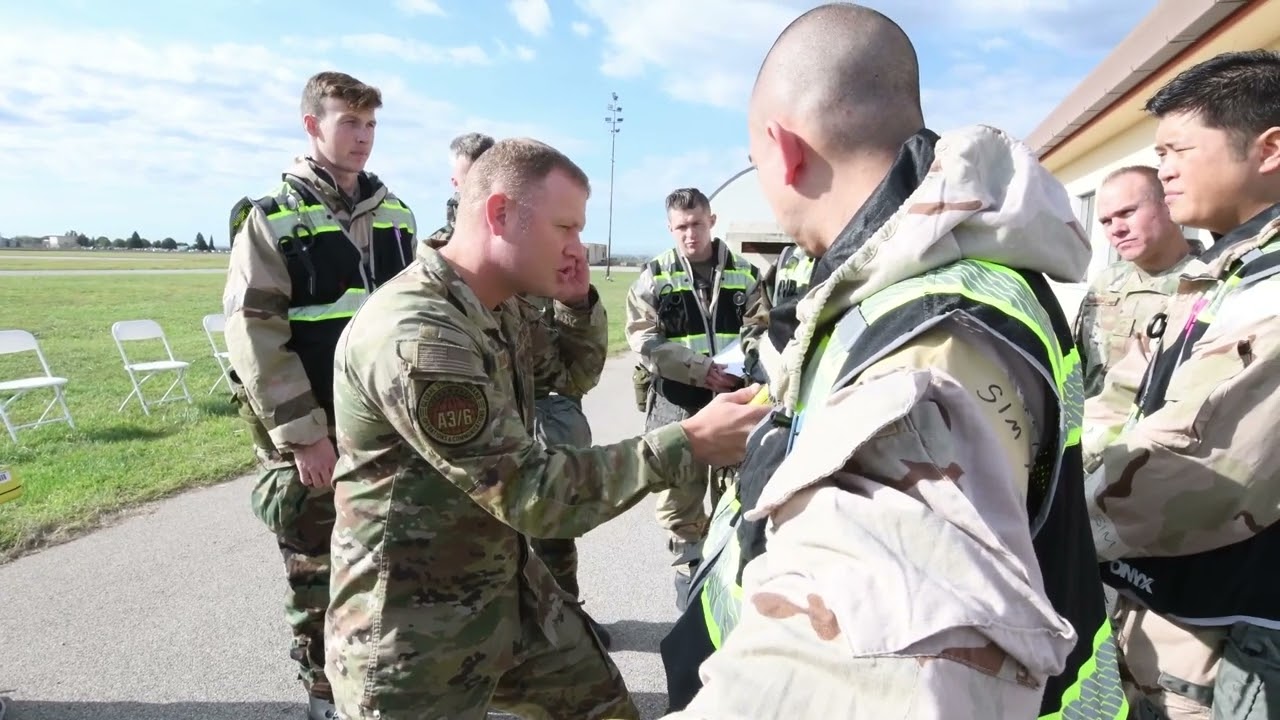 Various Aircrew Flight Equipment (AFE) | Toxic Rodeo Chemical Decontamination Exercise