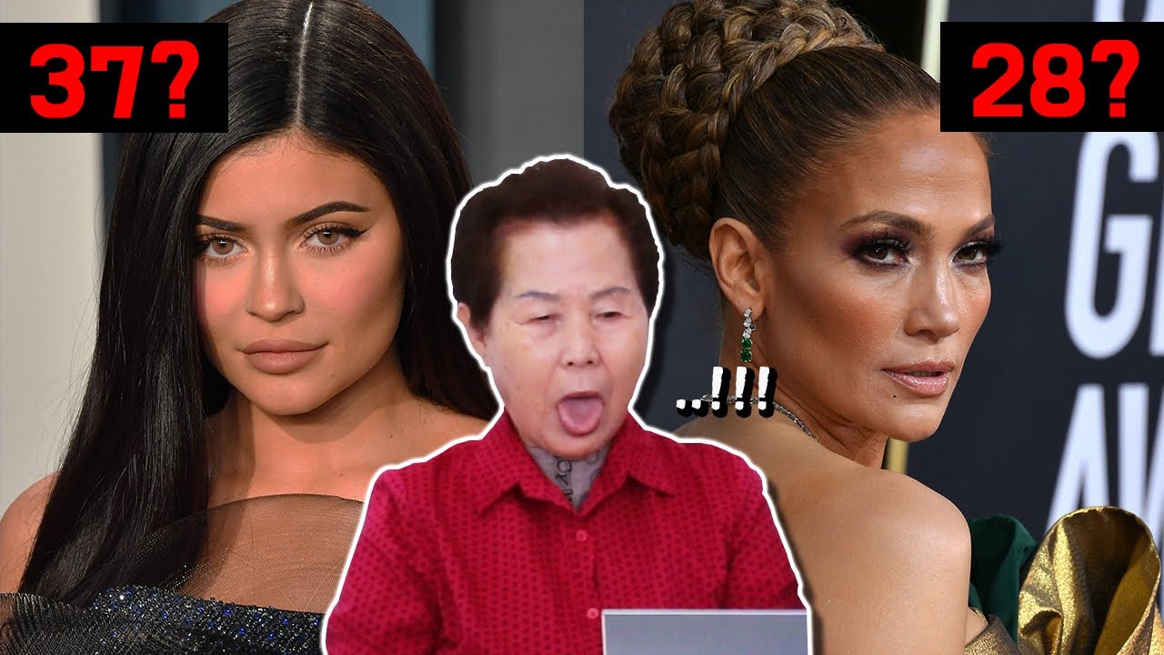 Korean Grandma Try To Guess Celebrity Ages