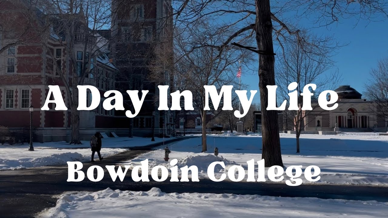 A Day in My Life at Bowdoin College | 보든 칼리지 학생 브이로그 | Freshman Dorms, Dining, Class, BPOOS, Supers