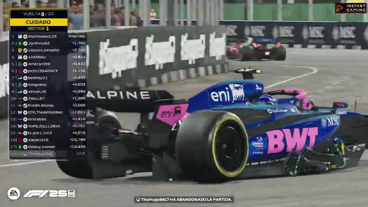 HIGHLIGHTS QUALY AL SPRINT #3 T2 | ESPAÑOL | ASPHALT LEGACY SERIES | F1 25