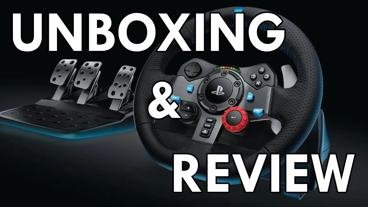 Logitech G29 - Unboxing and Setup - Review in Sinhala