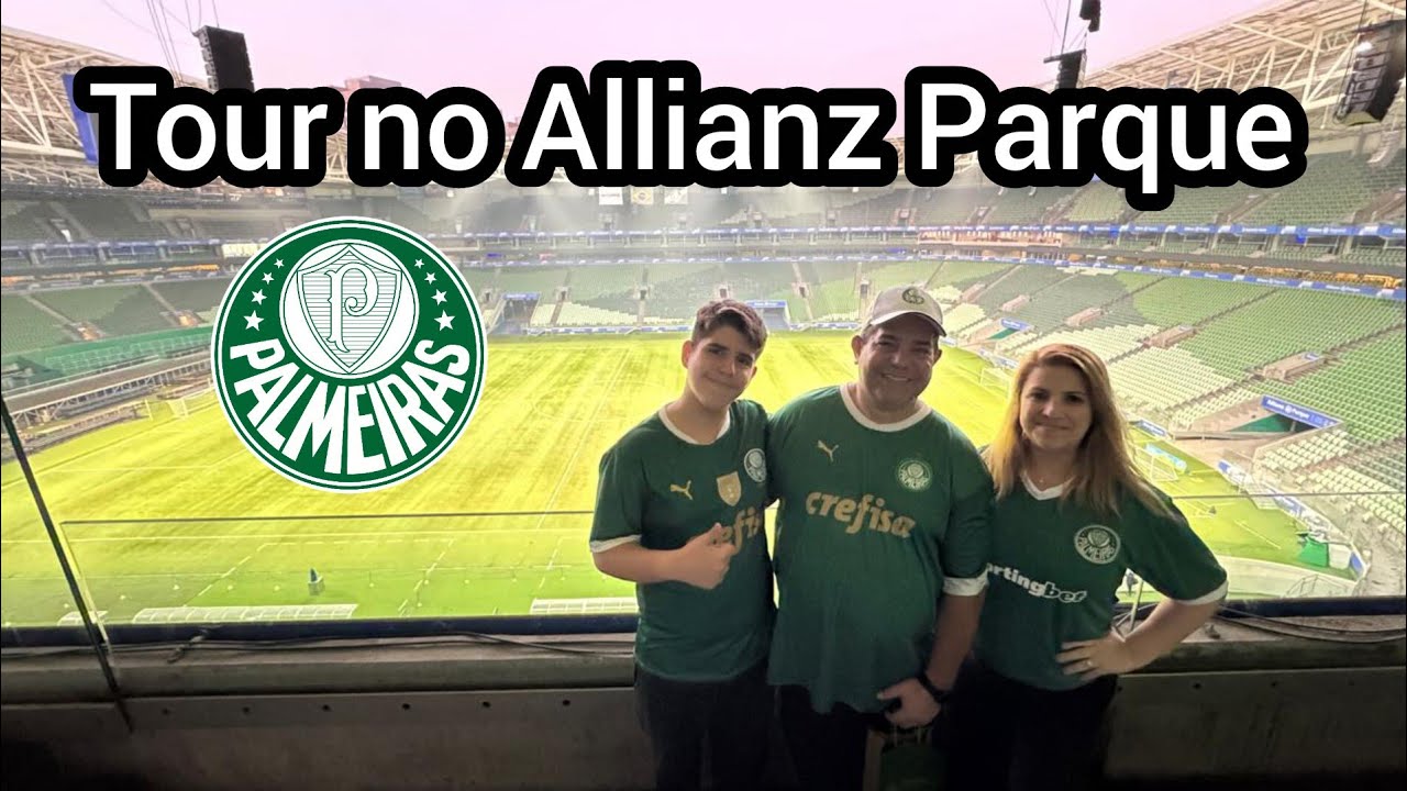 Tour no Allianz Parque - Estádio do Palmeiras 