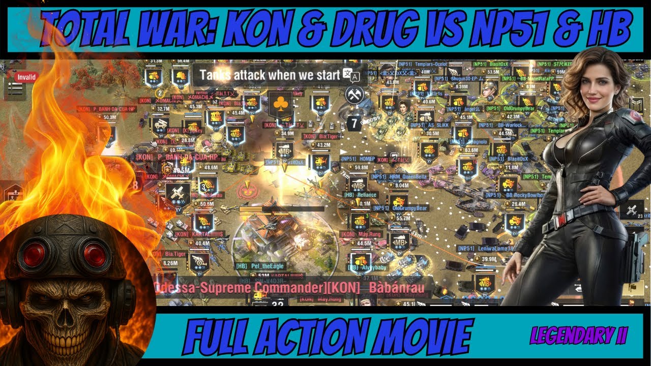 Warpathfinder: Alexandria - TOTAL WAR: KON & DRUG VS NP51 & HB