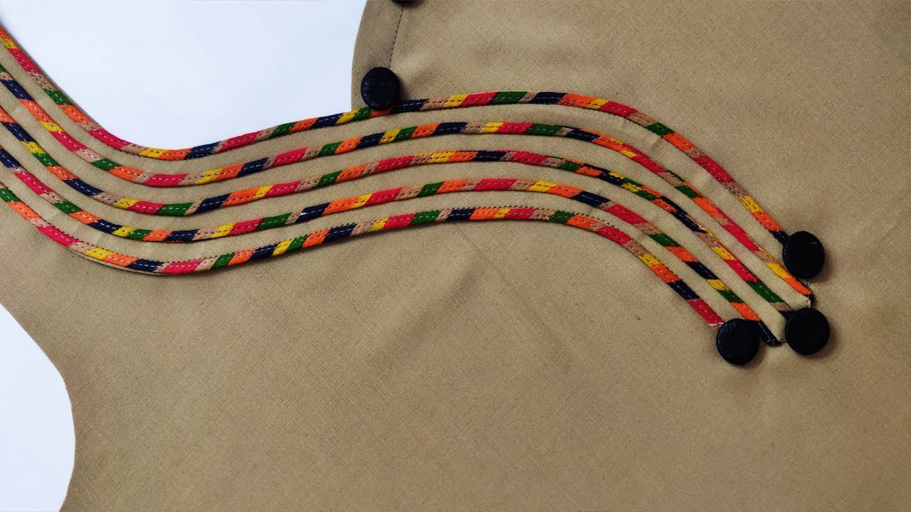 Latest and Creative Neck Design for Kurti/Suit/Kameez Cutting and Stitching