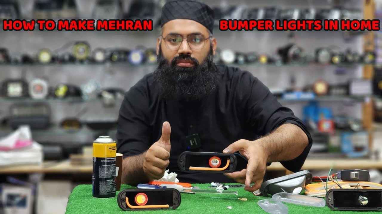 HOW TO MAKE MEHRAN INDICATOR IN TO BUMPER LIGHT 2 IN 1 | Made In Pakistan | Chaudhry Auto Store