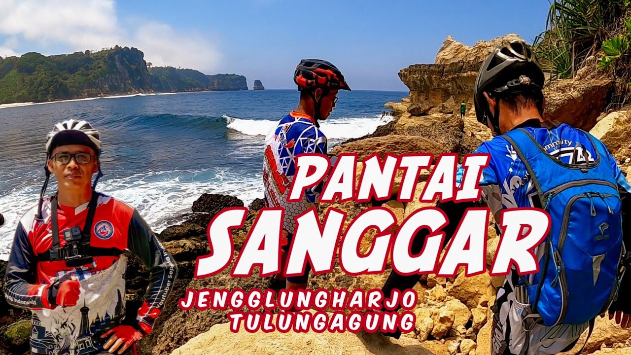 PANTAI SANGGAR TULUNGAGUNG || akses jalan diperlebar
