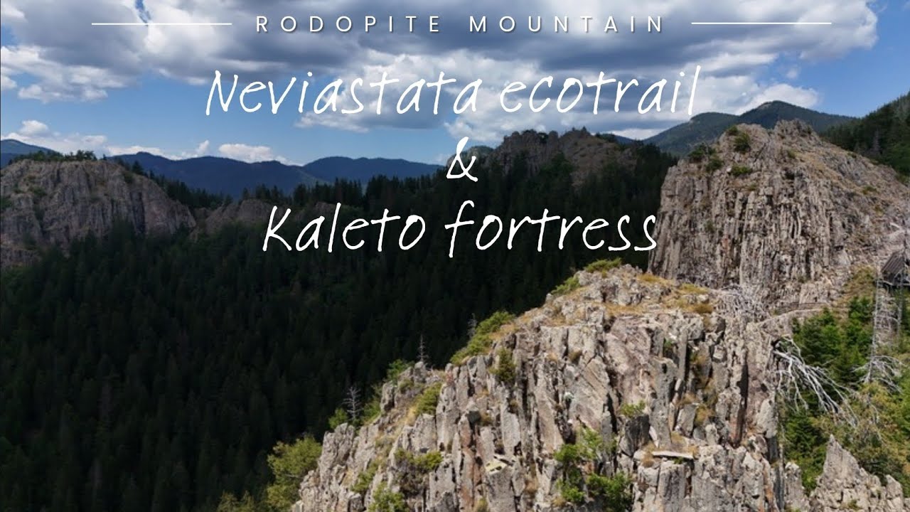 Ecotrail Neviastata & Kaleto Fortress | Smolyan from a Eagle’s-Eye View 🇧🇬 | Drone 4K