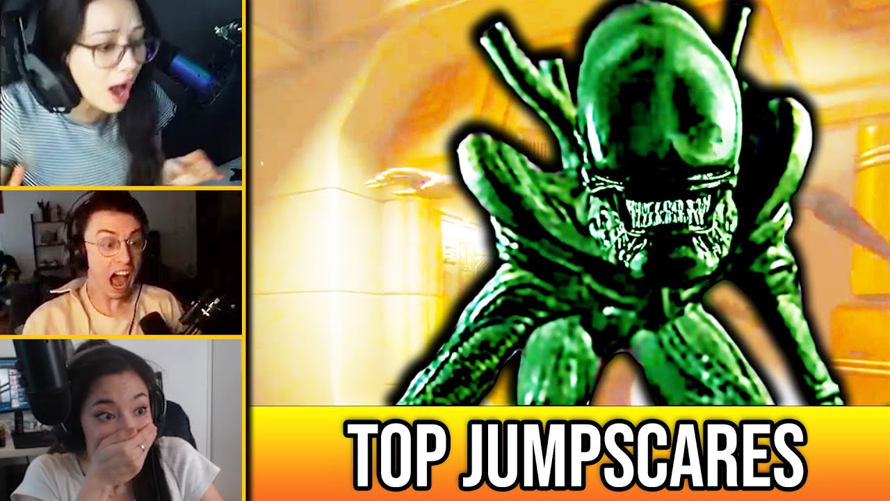 Alien: Isolation: Подборка лучших скримеров на Twitch | Лучшие моменты из игр ужасов | ЧАСТЬ 3