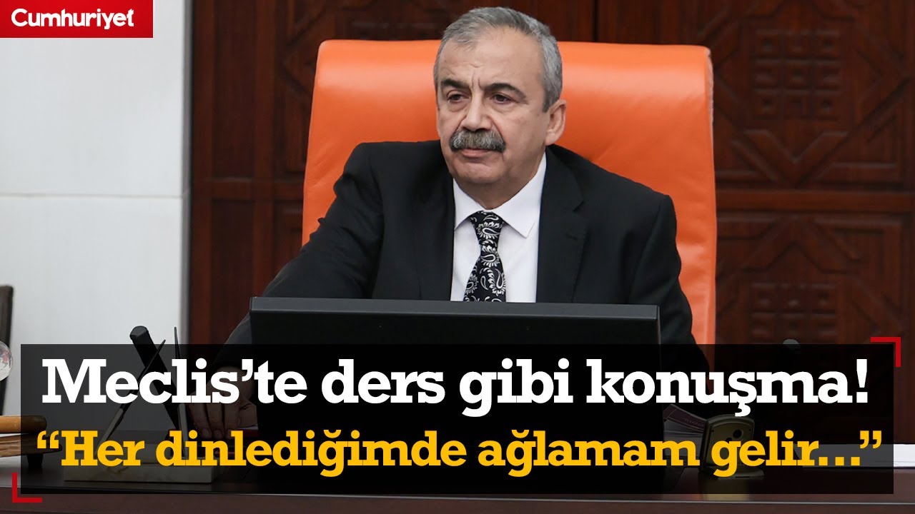 Sırrı Süreyya Önder'den Meclis'te ders gibi konuşma! Refik Halit Karay'ın o hikayesini anlattı...