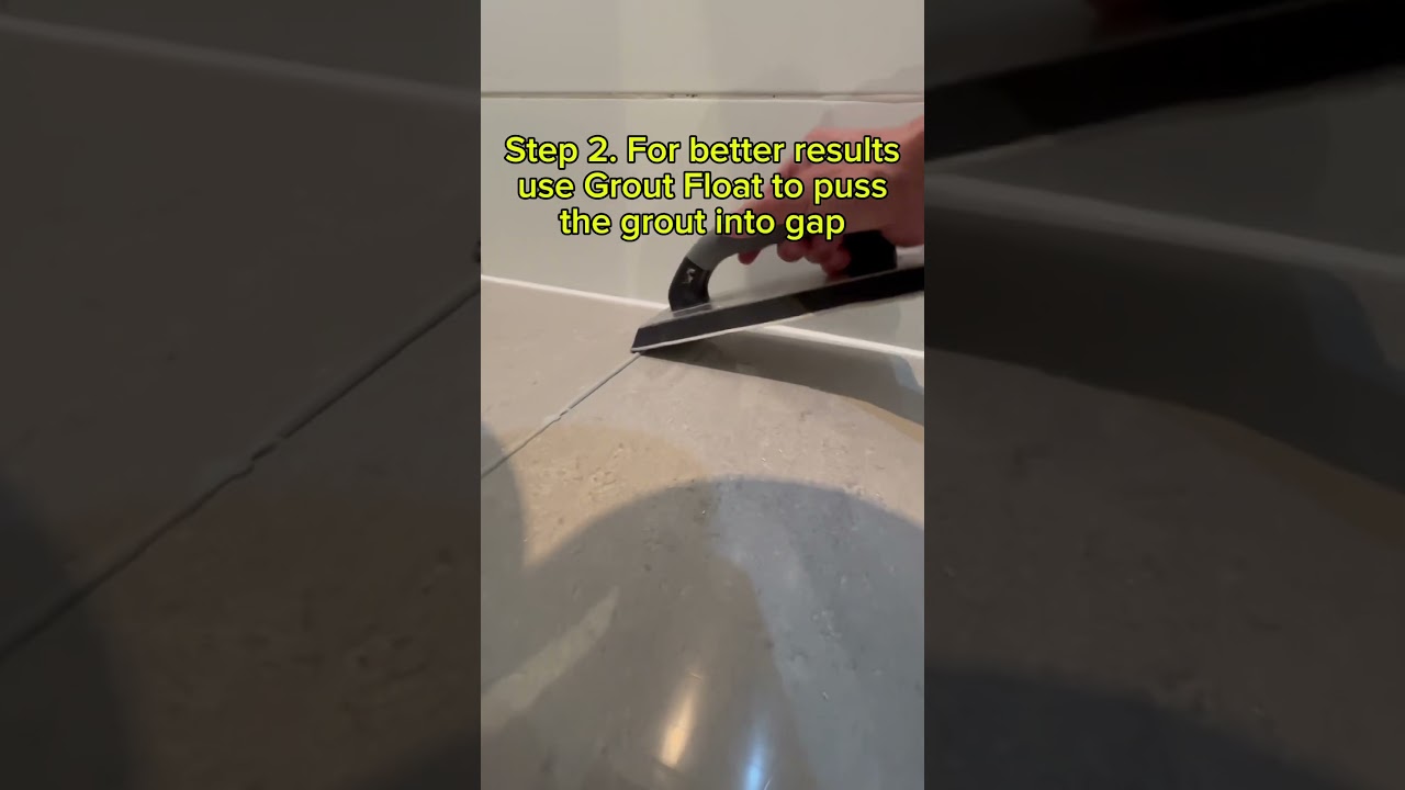 How to use Dunlop Bottle Grout 