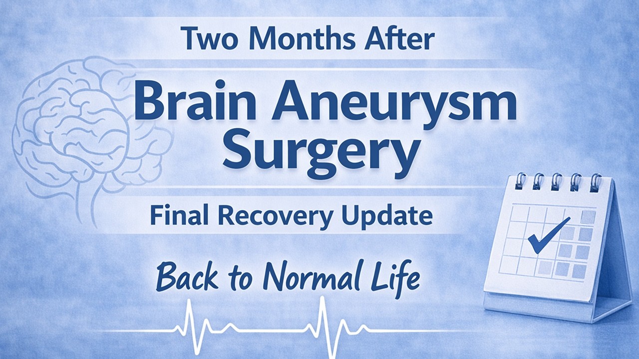 Episode 7: 2 Months After Brain Aneurysm Surgery | Final Recovery Update