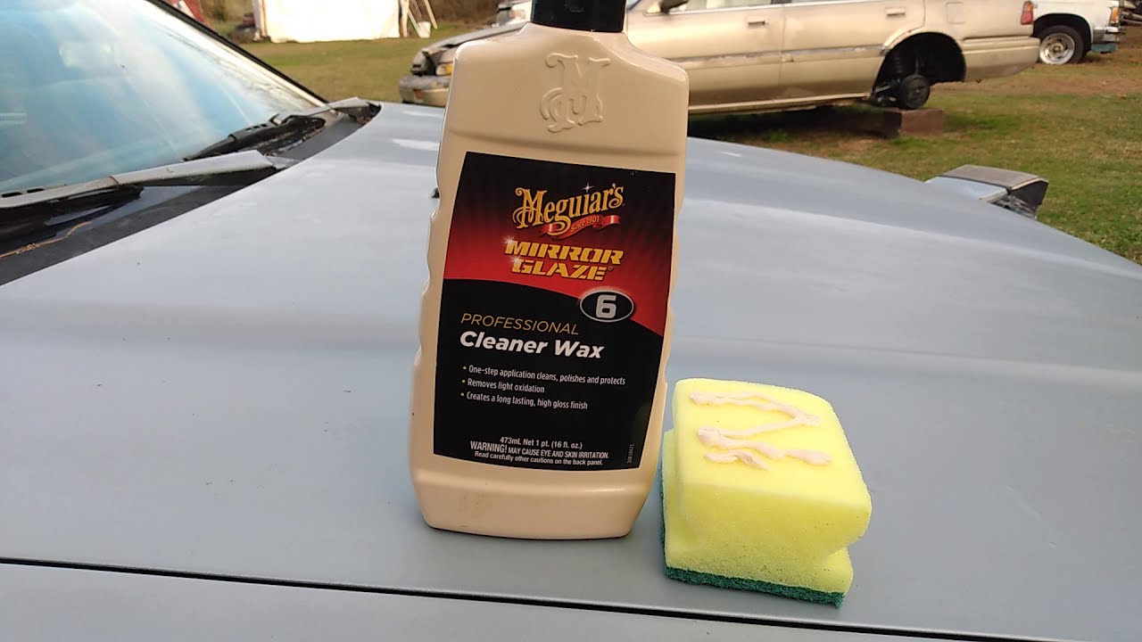 meguiar's professional cleaner wax will it make my paint look new again lol 😂😂😂
