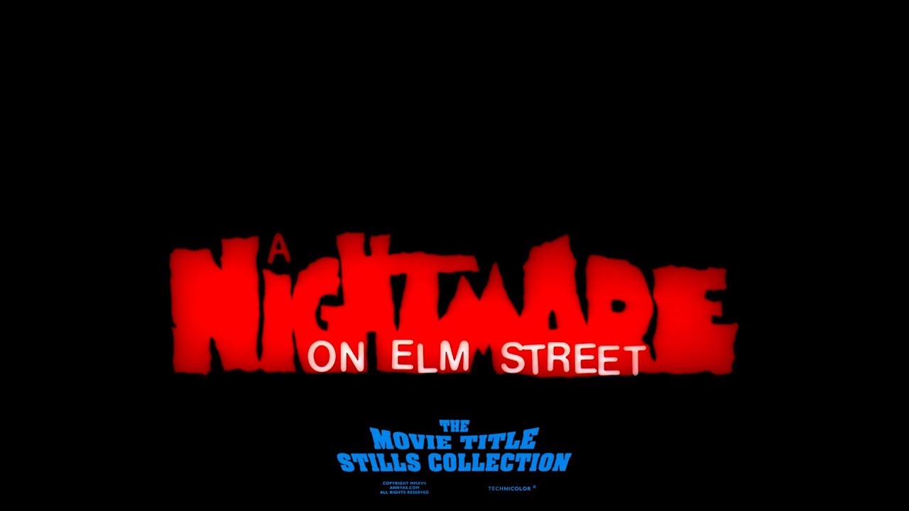 A Nightmare on Elm Street (1984) title sequence