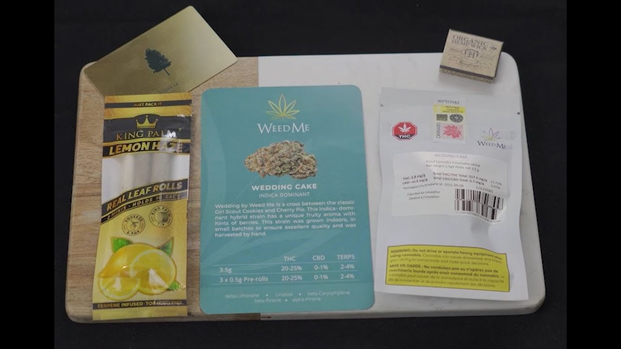 Discover Wedding Cake by Weed Me | A Beginner-Friendly Cannabis Review | Featuring King Palm
