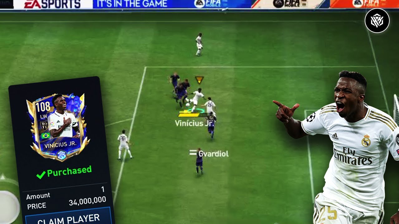 110 VINICIUS JR IN FIFA MOBILE