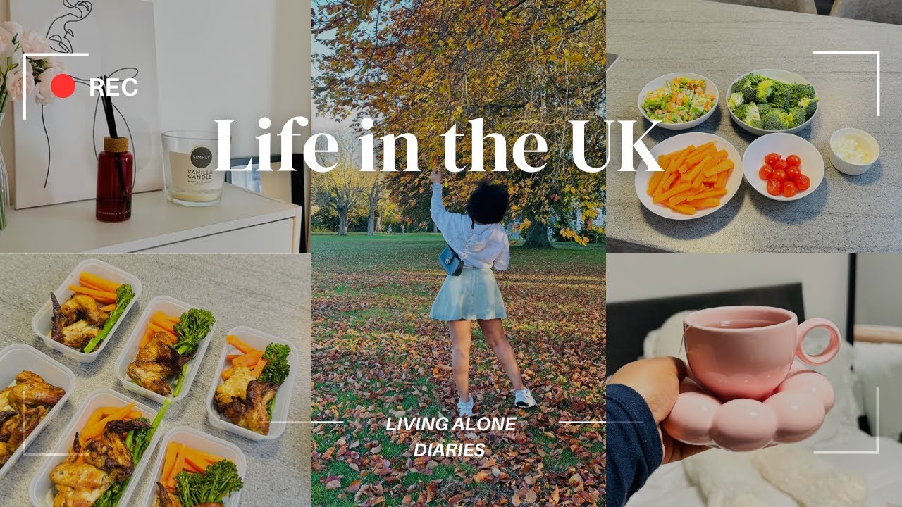 Days in my life in the UK | Living alone diaries | cooking | life of an introvert