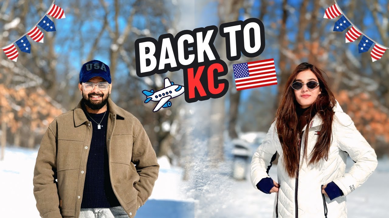 Snowstorm In Kansas City😨 | Trending Challenge Try Kiya | USA | Barook John Vlogs