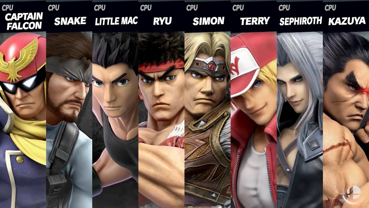 Super Smash Bros. Ultimate - Male Battle
