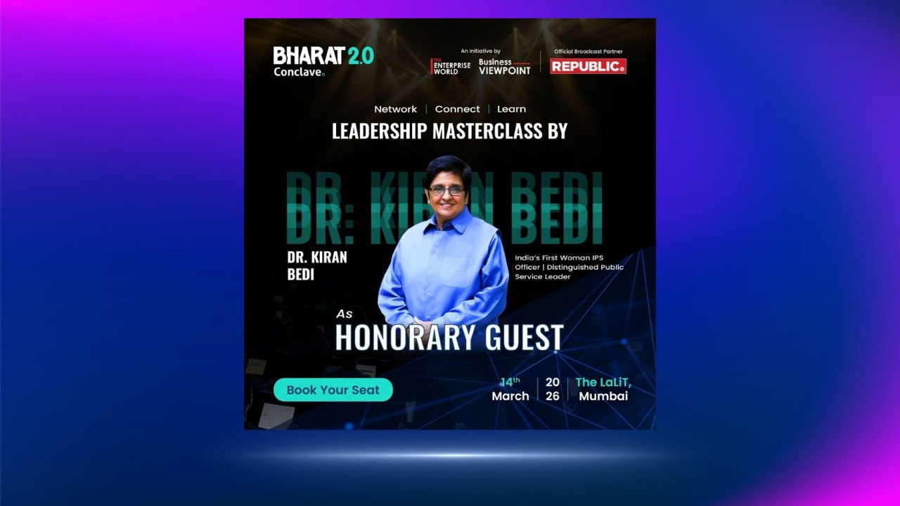 Leadership Masterclass at Bharat 2.0 Conclave #leadership #leadershiplessons