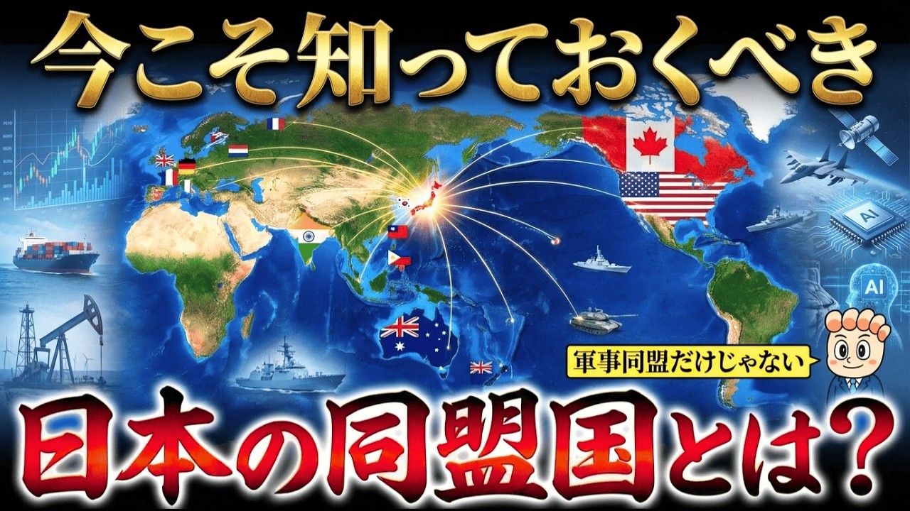 【今こそ知っておくべき！】日本の同盟国＆準同盟国とは？