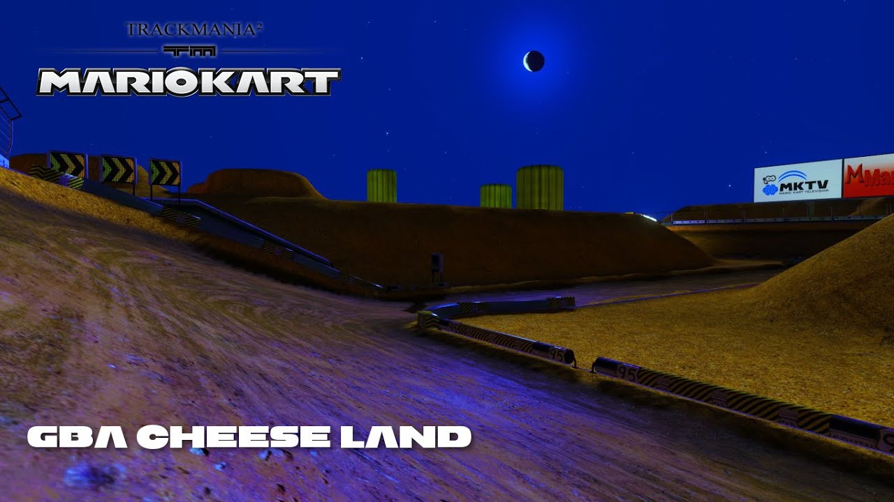 Mario Kart TrackMania-  GBA Cheese Land