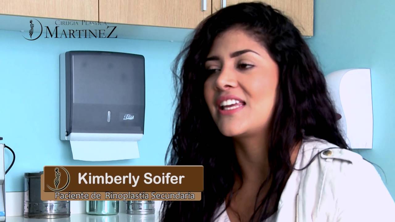 Kimberly Soifer se realiza una Rinoplastia Secundaria.  Vea su Testimonial.