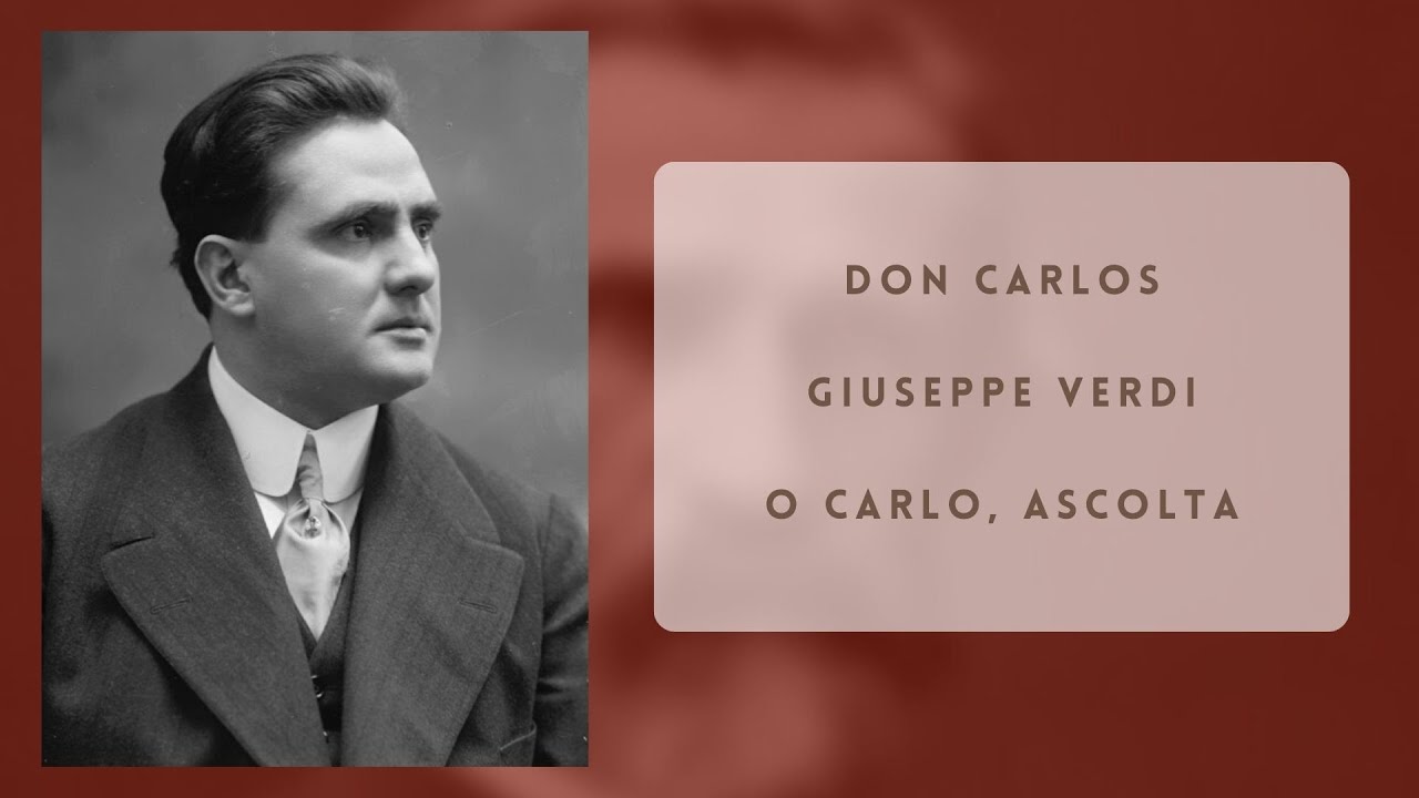 Riccardo Stracciari - O Carlo, ascolta (1914) (score)