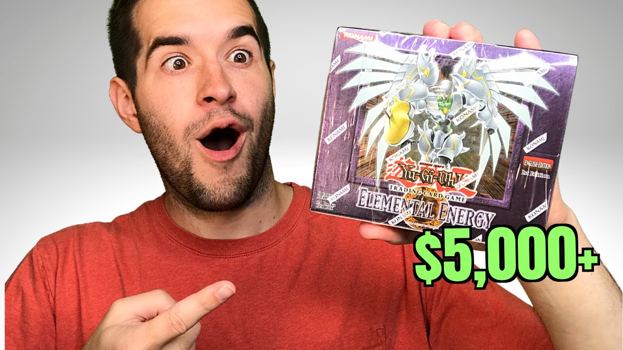 I Opened An EXTREMELY RARE Yugioh Booster Box (Elemental Energy)
