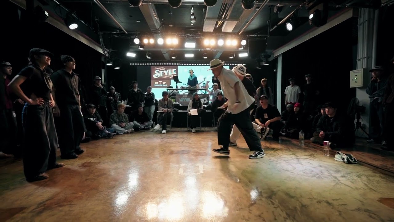 SHOW YOUR STYLE vol.2  All Style 2on2 battle audition 2 B21 Doggo groove vs B18 飛哥與小佛
