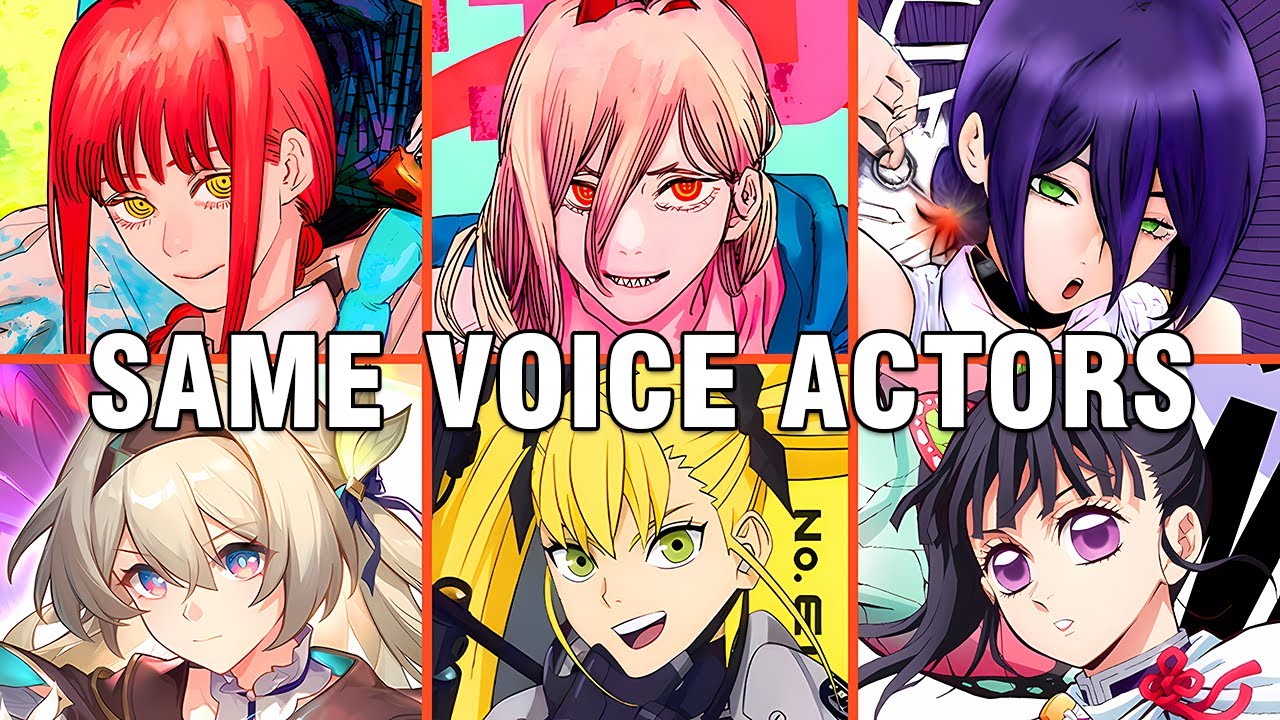Chainsaw Man All Characters Japanese Dub Voice Actors Seiyuu Same Anime Characters