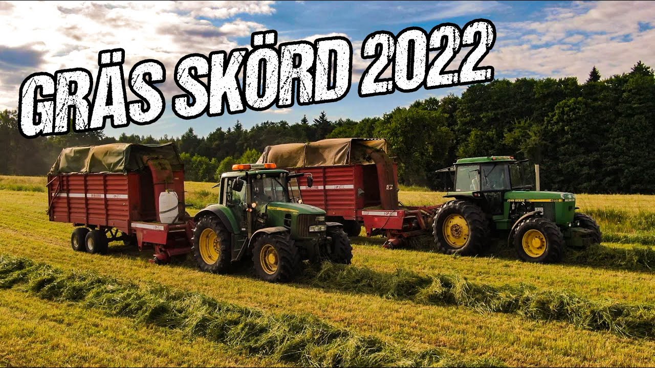 Gräs Skörd 2022 / 4K
