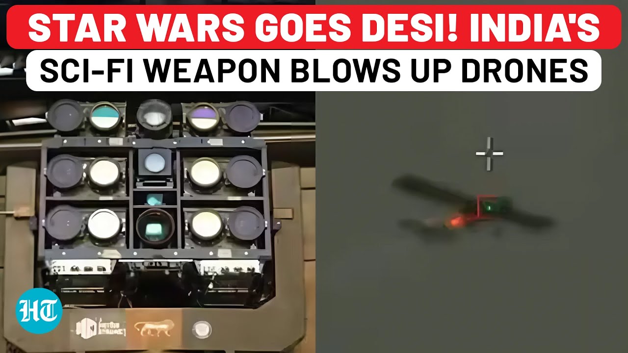 Laser Warfare Begins In India: ‘Star Wars’-Style Weapon Destroys Drones in Historic Test | Viral