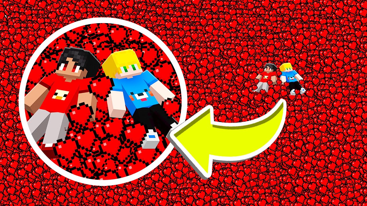 CONSEGUI 1.000.000.000 de CORAÇÕES no Minecraft!