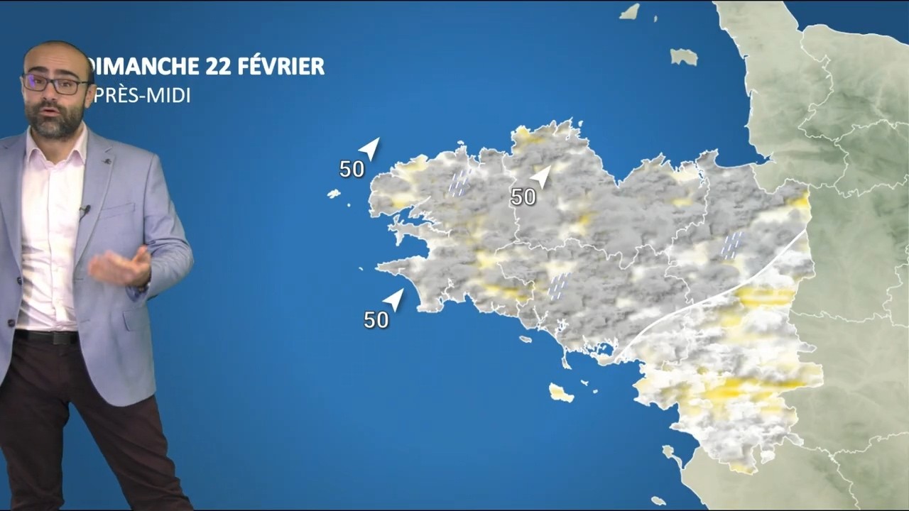 Bulletin météo pour le dimanche 22 février 2026