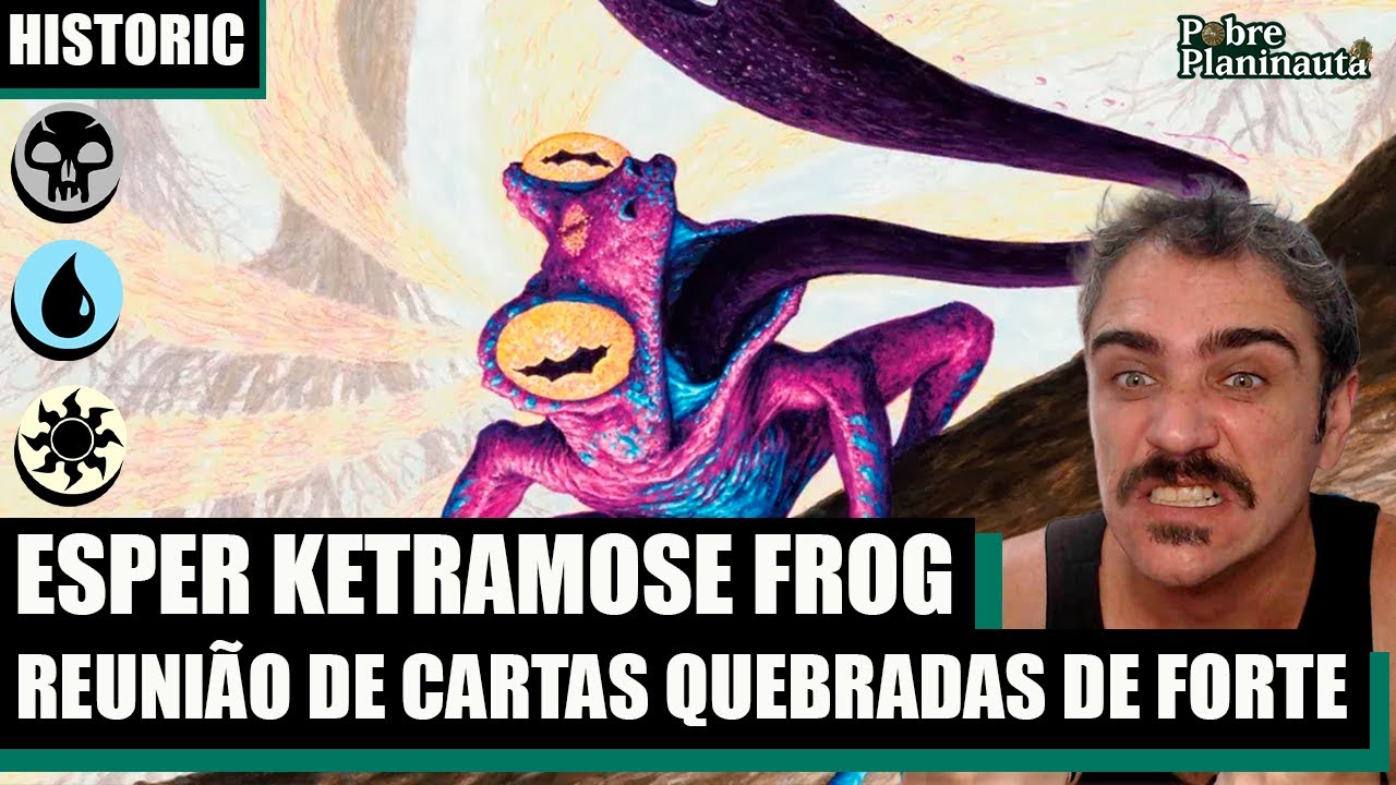SINERGIA SUPREMA  - Esper Ketramose Frog - MTG HISTORIC DFT