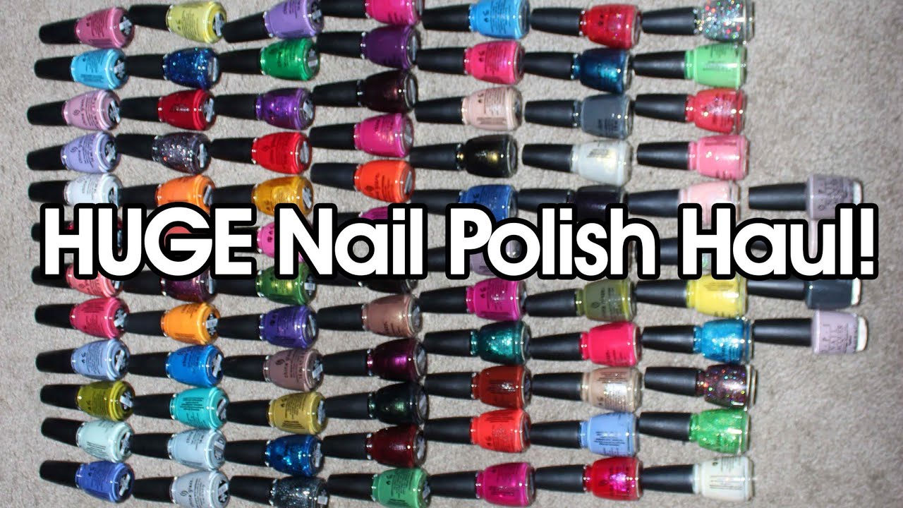 HUGE Nail Polish Haul (85 Bottles) From Head2ToeBeauty & 8ty8beauty